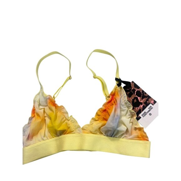 Diane Von Furstenberg Target Tie-Dye Bralette XS 32A 32B NWT - Picture 1 of 5